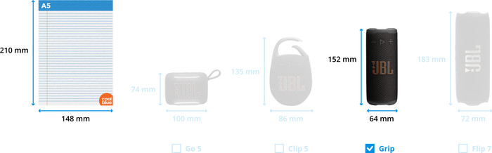 JBL Grip Blue visual Coolblue 1