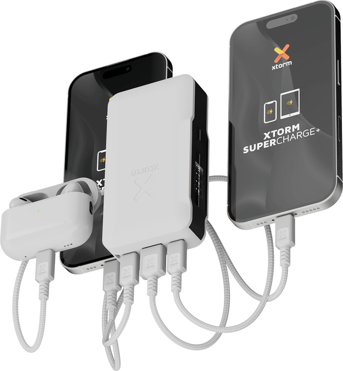 Xtorm NextGen Batterie Externe 35 W 10 000 mAh Blanc produit à l'usage