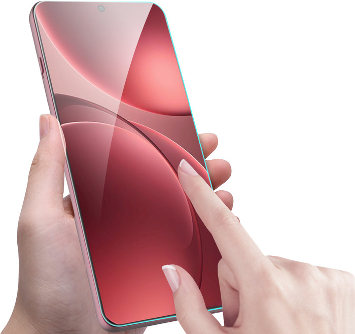 Just In Case Tempered Glass Oppo Find X9 Pro Screenprotector product in gebruik