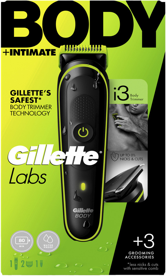 GilletteLabs i3 Body + Intimate verpakking