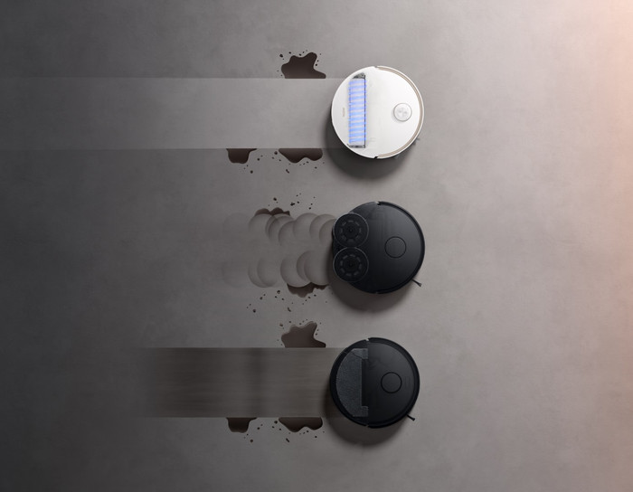 Mova Z60 Ultra Roller Complete Wit product in gebruik