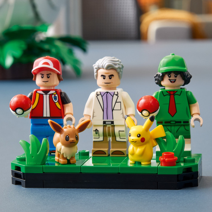 LEGO Pokémon Pokéball met Trainer scènes 72154 detail