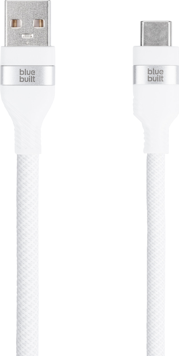 BlueBuilt Usb A naar Usb C Kabel 3m Nylon Wit Main Image