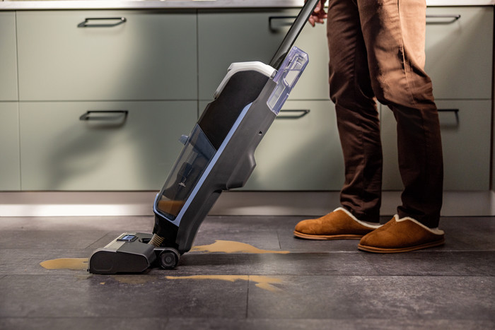 BISSELL CrossWave Edge Cordless Pro product in gebruik