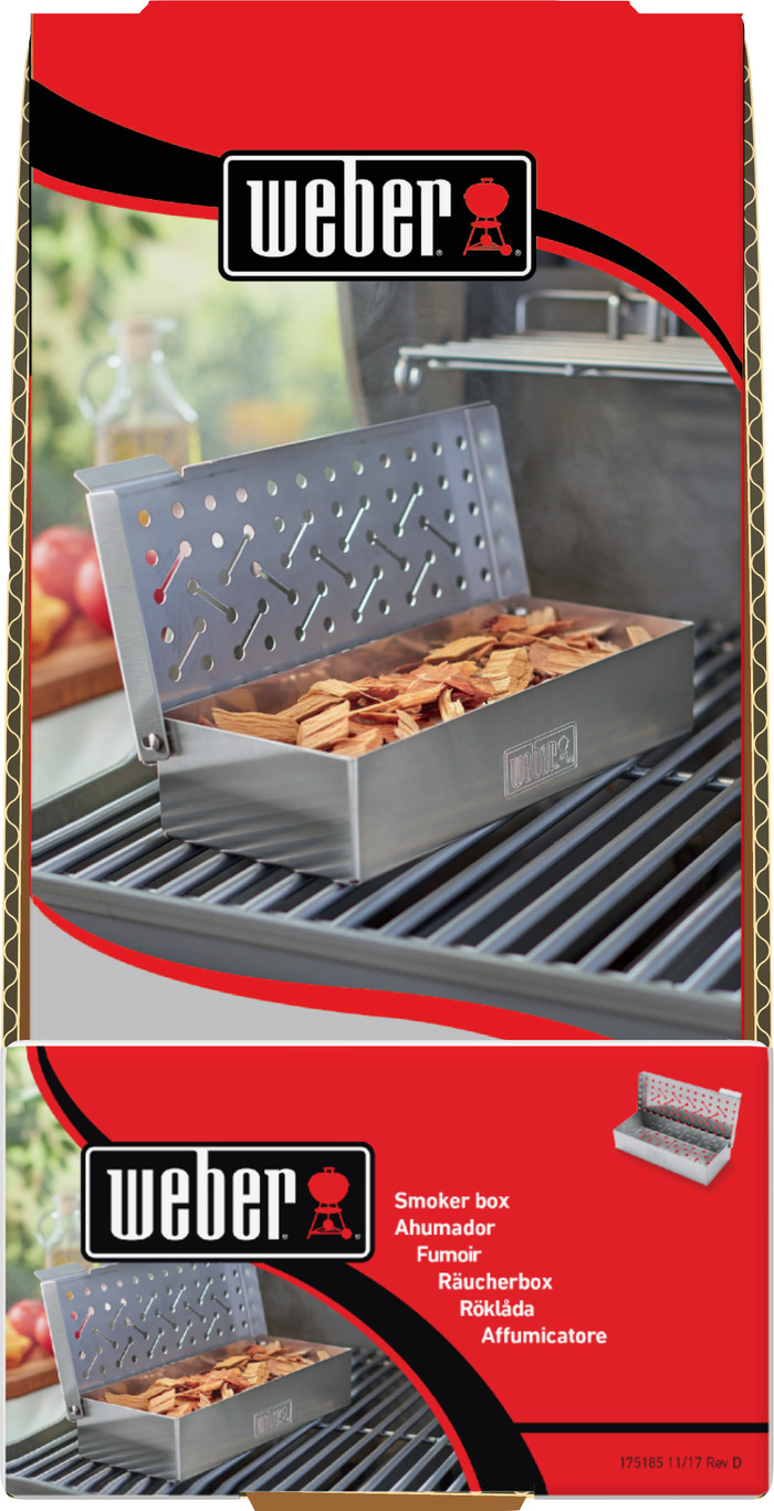 Weber Universele Rookbox Rvs verpakking