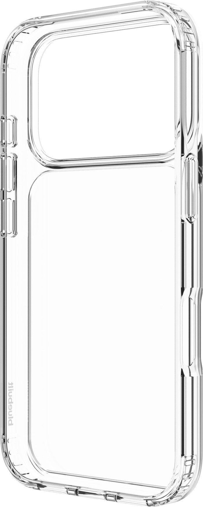 BlueBuilt Protective Back Cover iPhone 17 Pro Transparent left side