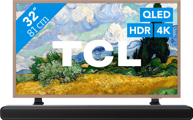 TCL QLED 32" A400 Pro (2026) + TCL S45H 2.0 Barre de Son Main Image