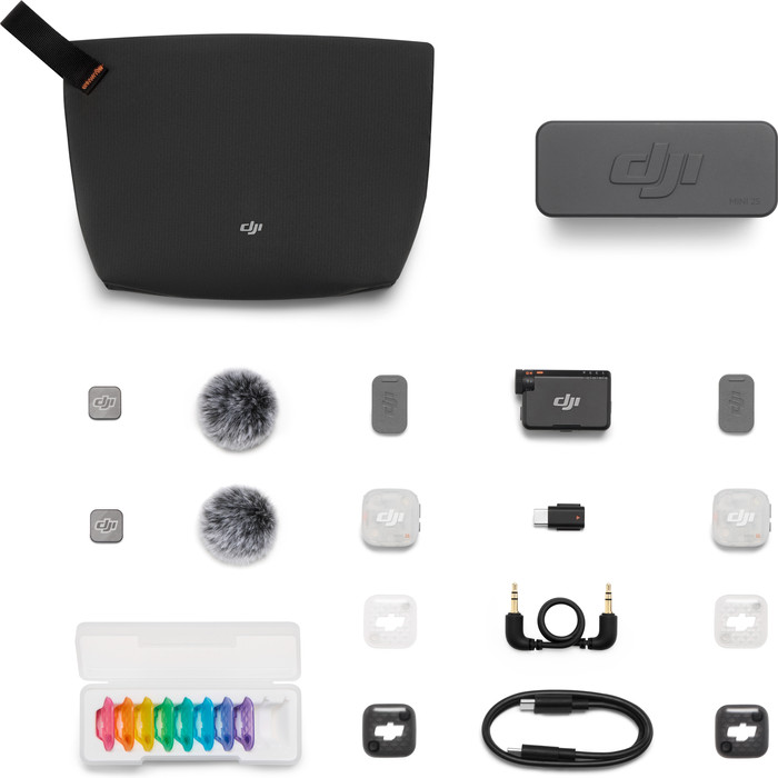 DJI Mic Mini 2S (2 TX + 1 RX + Oplaadcase) Main Image