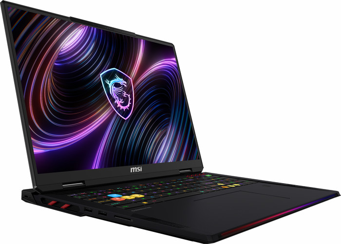 MSI Raider 18 Max HX A2WI-1051NL linkerkant
