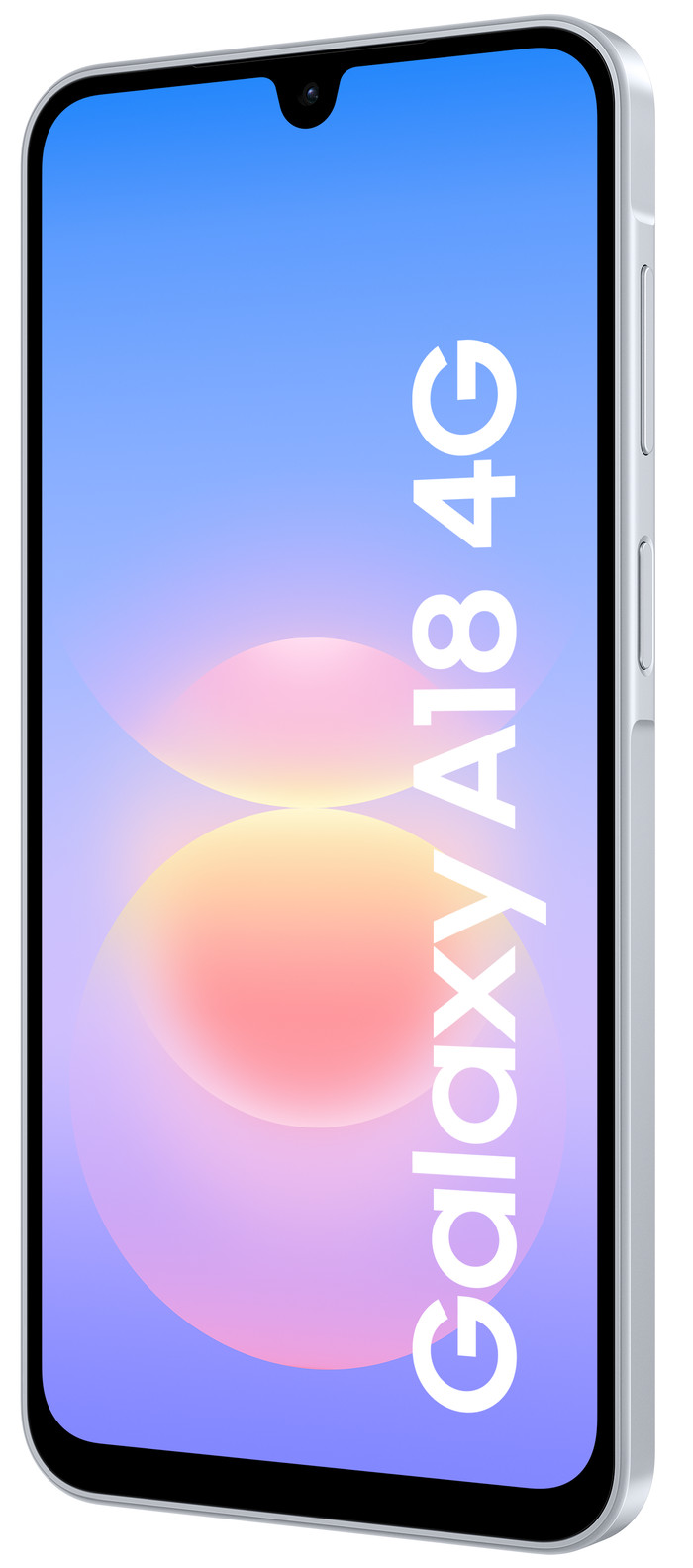 Samsung Galaxy A18 128 Go Argent 4G avant