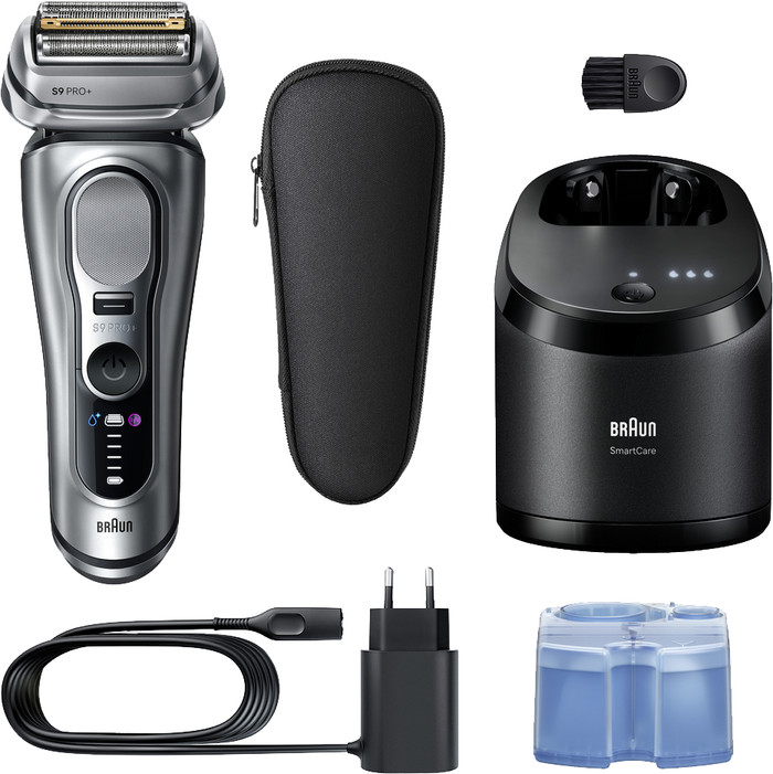 Braun Series 9 PRO+ 9667CC Zilver Main Image