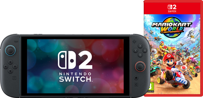Nintendo Switch 2 + Mario Kart World Main Image