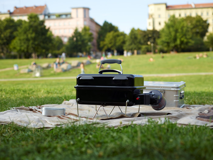 Weber Go-Anywhere product in gebruik