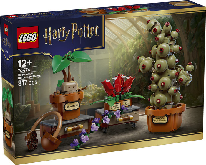 LEGO Harry Potter Zweinstein Kruidenkunde Planten 76474 verpakking
