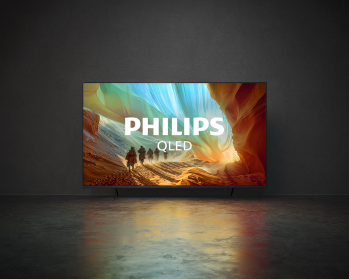 Philips QLED 75" PQS7801 (2026) product in gebruik