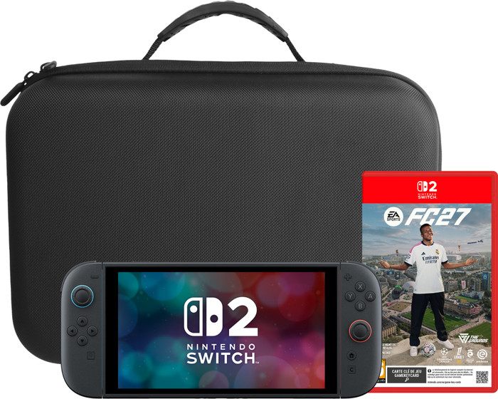 Nintendo Switch 2 (2026) + EA Sports FC 27 + BlueBuilt Travelcase Main Image