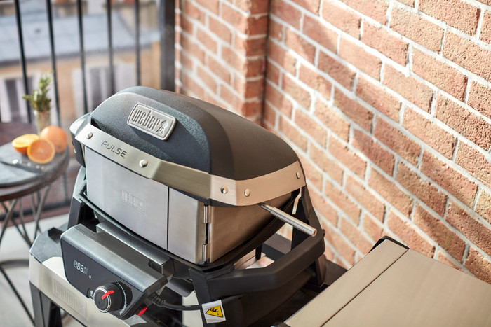 Weber Rotisserie Pulse produit à l'usage