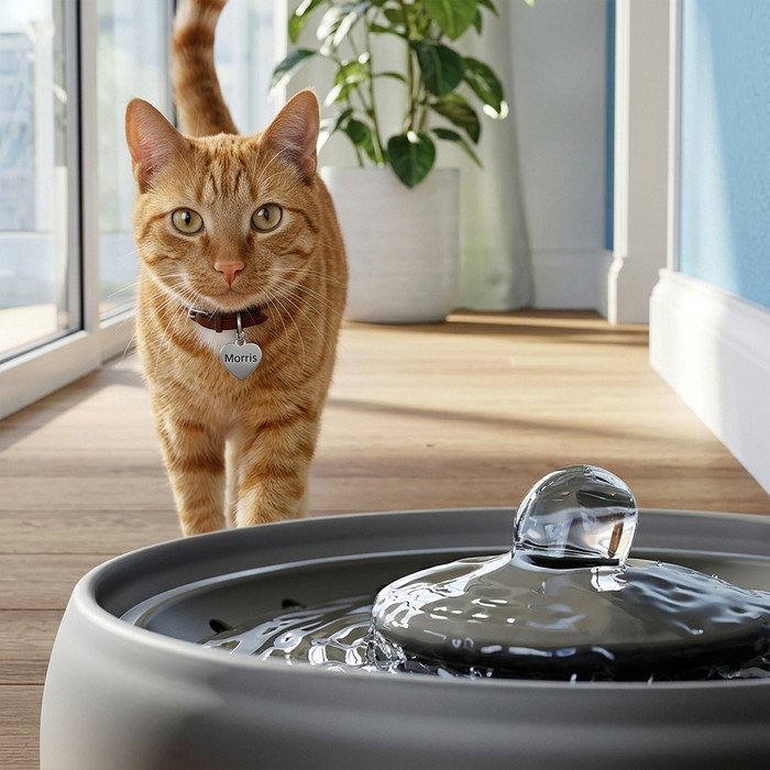Philips Pet-serie Waterfontein product in gebruik