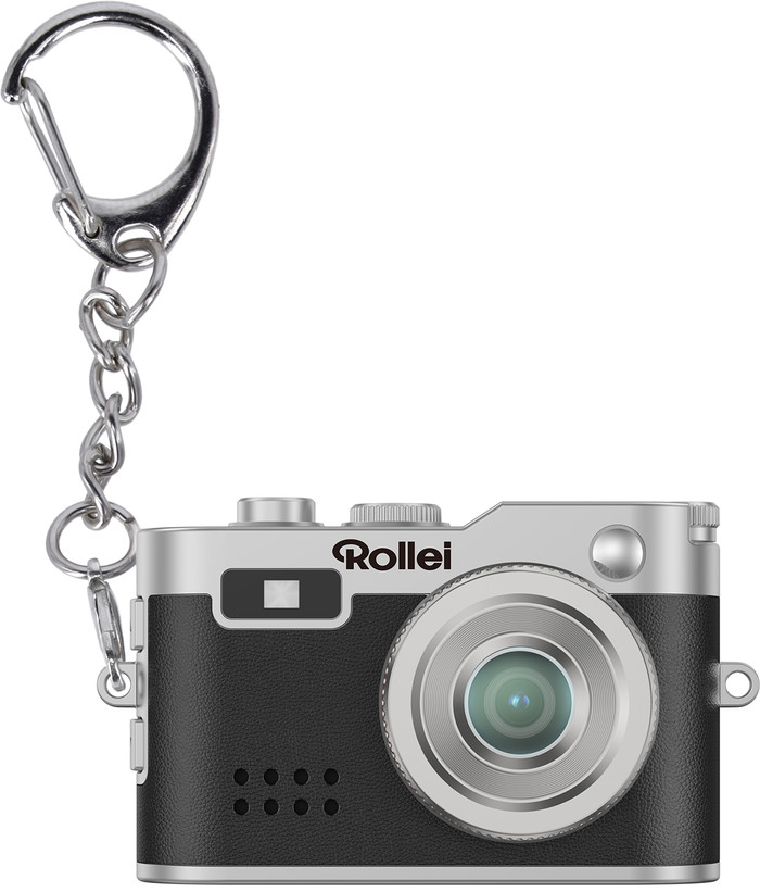 Rollei Mini Digitale Camera Zwart voorkant