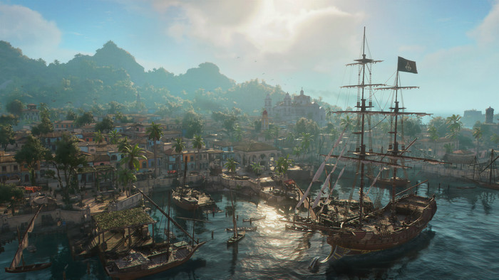 Assassin's Creed Black Flag Resynced PS5 product in gebruik
