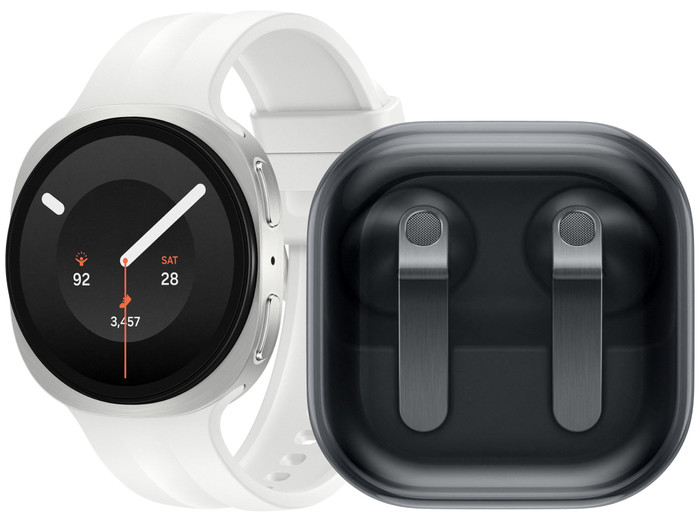 Samsung Galaxy Watch 9 Wit 40mm + Samsung Galaxy Buds4 Zwart Main Image