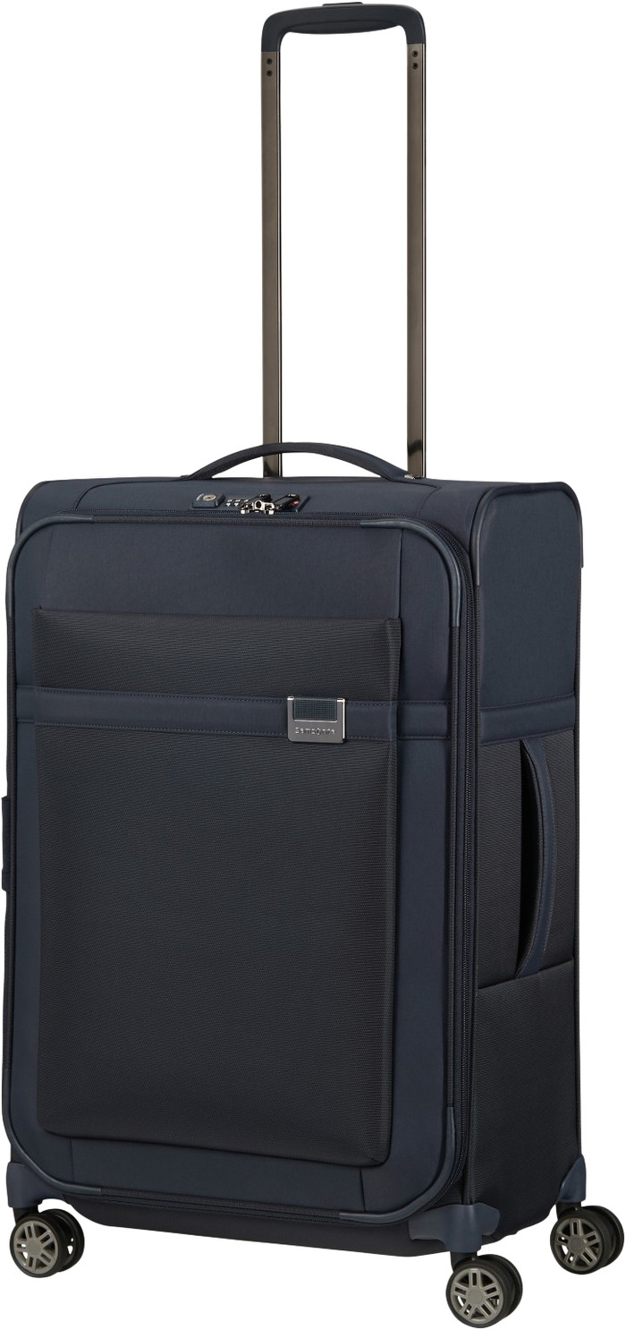 Samsonite Airea Spinner Expandable 67cm Blue rechterkant