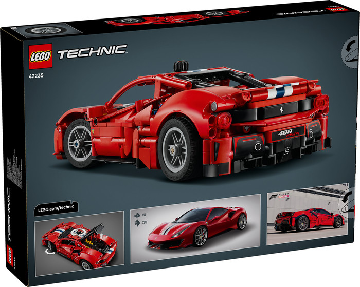 LEGO Technic - Voiture Ferrari 488 PISTA 42235 produit à l'usage