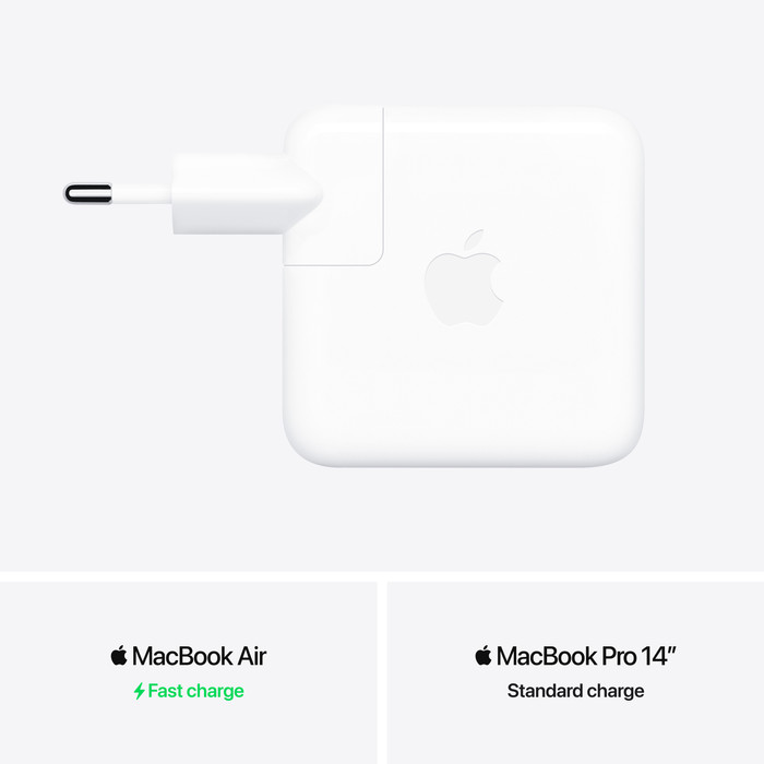 Apple 70W USB-C Power Adapter + Apple usb C Oplaadkabel (2m) visual leverancier
