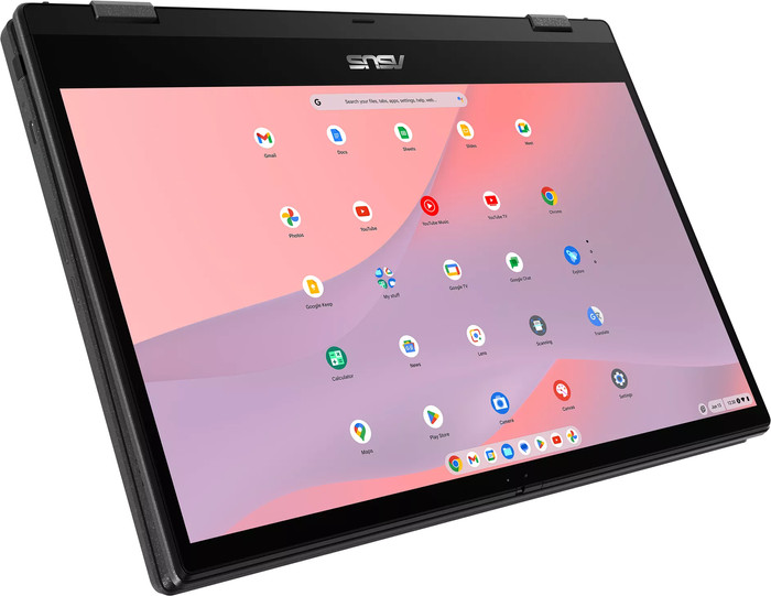 ASUS Chromebook Flip CM1402FM2A-EC0290 Azerty linkerkant