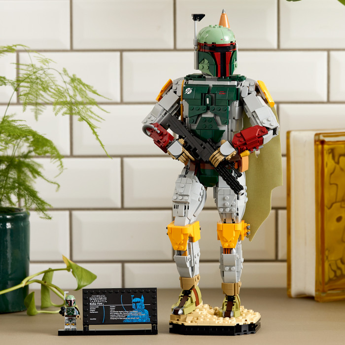 LEGO Star Wars Boba Fett 75455 product in gebruik