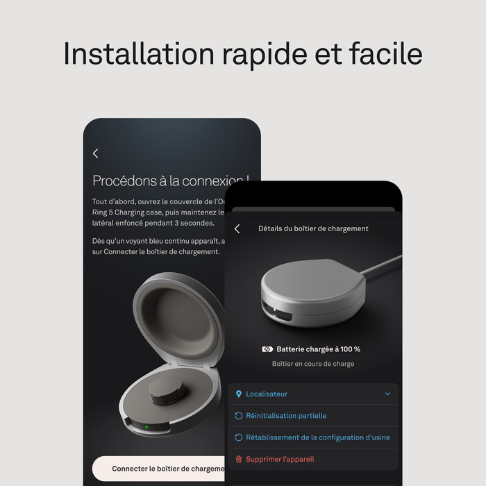 Oura Ring 5 Boitier de Charge Sans Fil Taille 9 visuel fournisseur