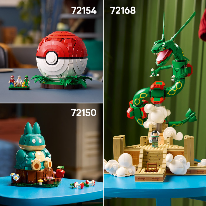 LEGO Pokémon Pokéball met Trainer scènes 72154 product in gebruik