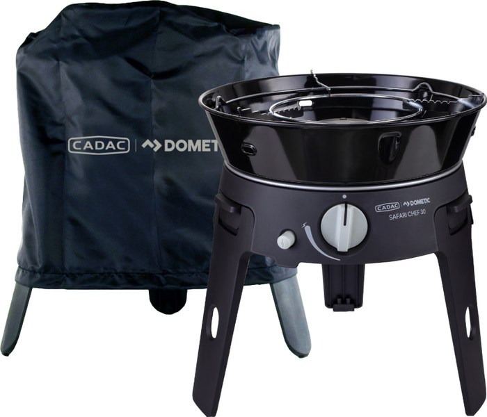 Cadac Safari Chef 30 LP Deluxe 30mbar + Cadac Hoes 30 Pro Main Image