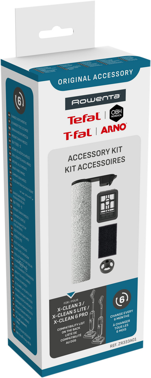 Rowenta ZR333A accessoireset X-Clean 3/5/6 verpakking