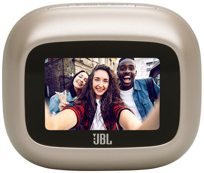 JBL Live Buds 4 Champagne voorkant