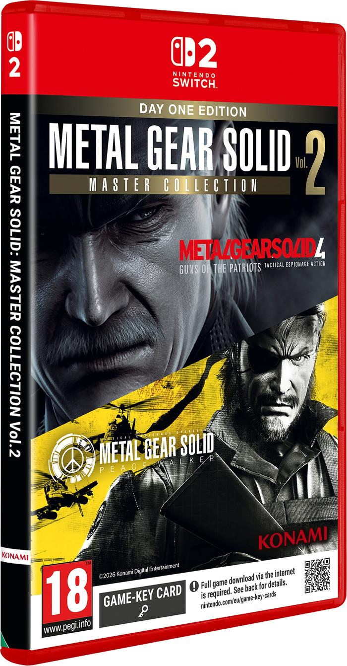 Metal Gear Solid: Master Collection Volume 2 Nintendo Switch 2 verpakking
