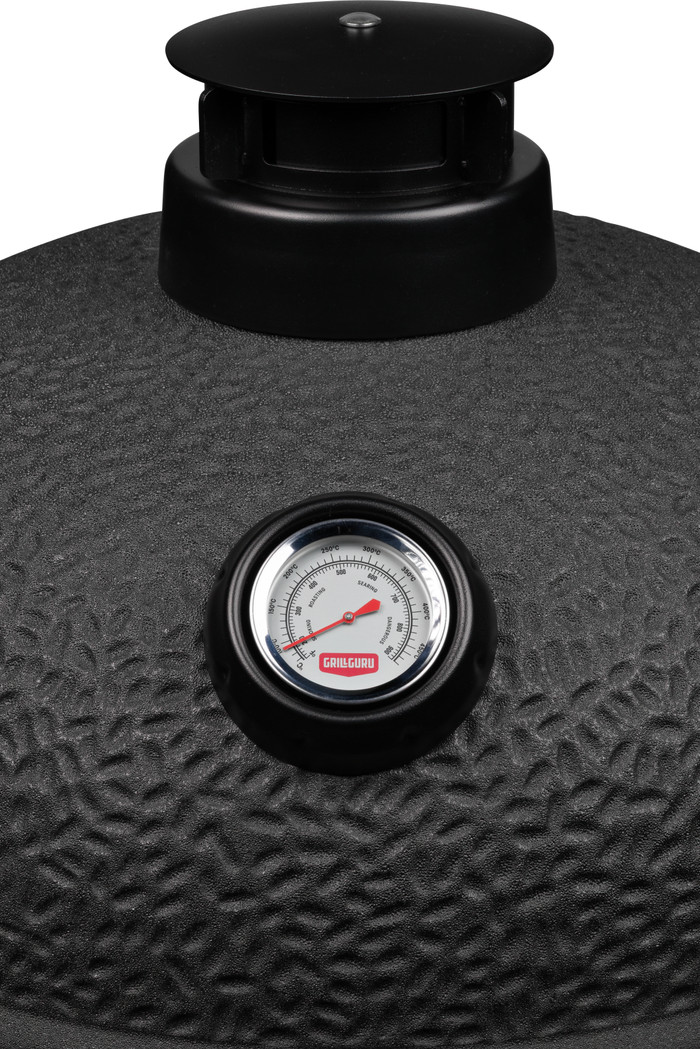 Grill Guru Prime Matte Black Large detail