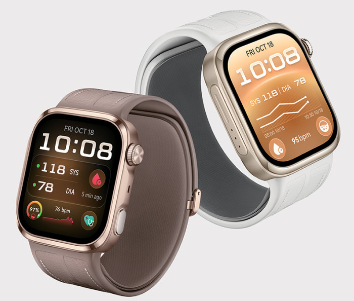 Huawei Watch D3 Wit product in gebruik