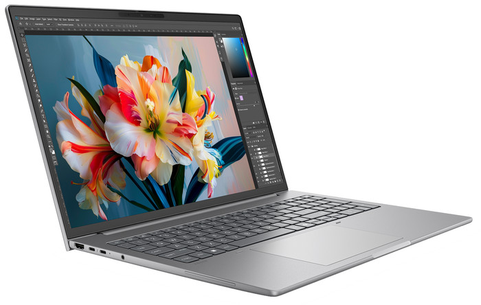 HP ZBook 8 G2i 16'' Copilot+ PC E7WP7ET Azerty linkerkant