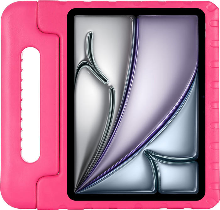 Just in Case Apple iPad Air 11 inches (2025/2024) Kids Cover Pink front