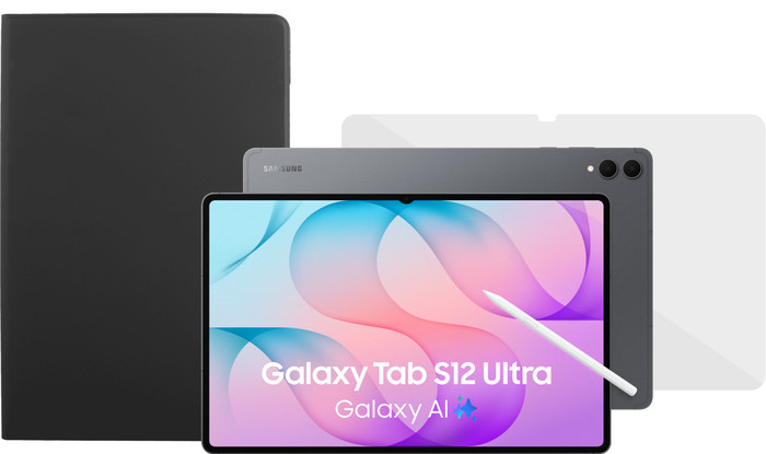 Samsung Galaxy Tab S12 Ultra 14,6 Pouces 1 To Wifi Gris + Pack de Protection Main Image