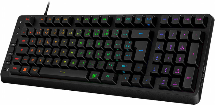 HyperX Eve 1800 Gaming Toetsenbord Azerty rechterkant