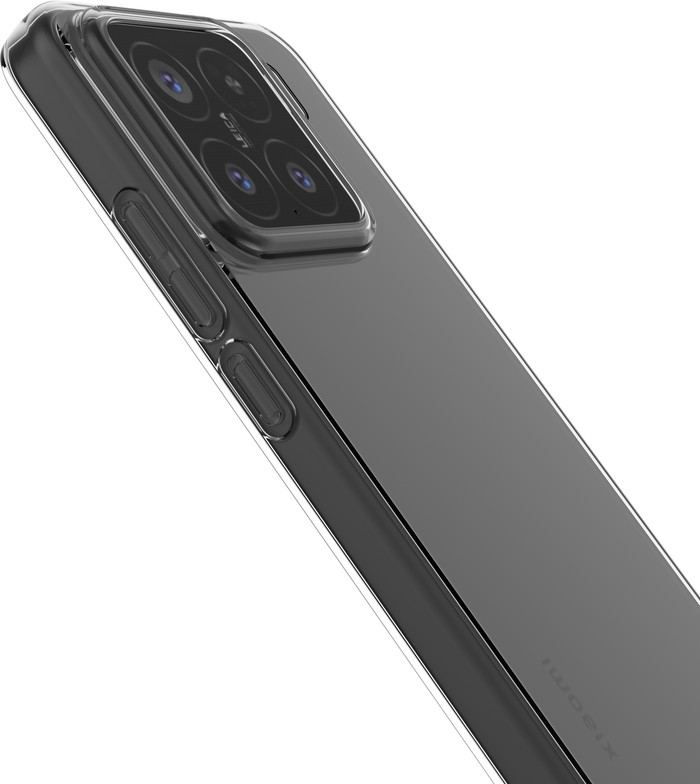 Just in Case Soft Design Xiaomi 17 Back Cover Transparent détail