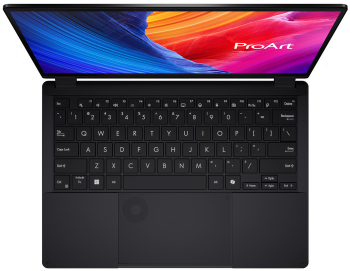 ASUS ProArt OLED PX13 HN7306EA-LX004X-BE Azerty bovenkant