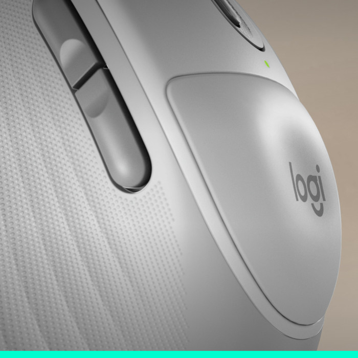 Logitech Signature Comfort Plus M850 L Wireless Mouse Off-White detail