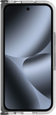 Just in Case Google Pixel 11 Pro Fold Back Cover met Magneet Transparant voorkant