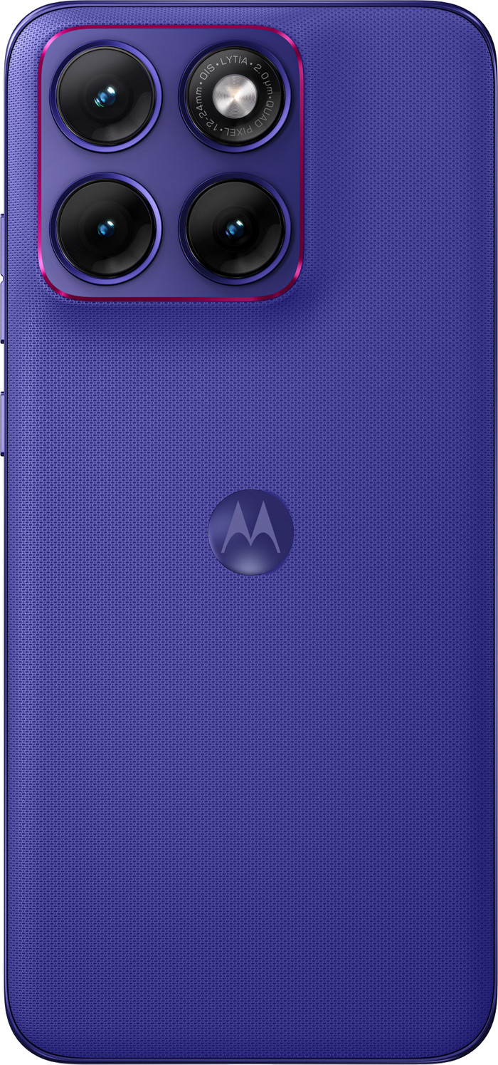 Motorola Edge 70 Fusion 256GB Purple 5G back