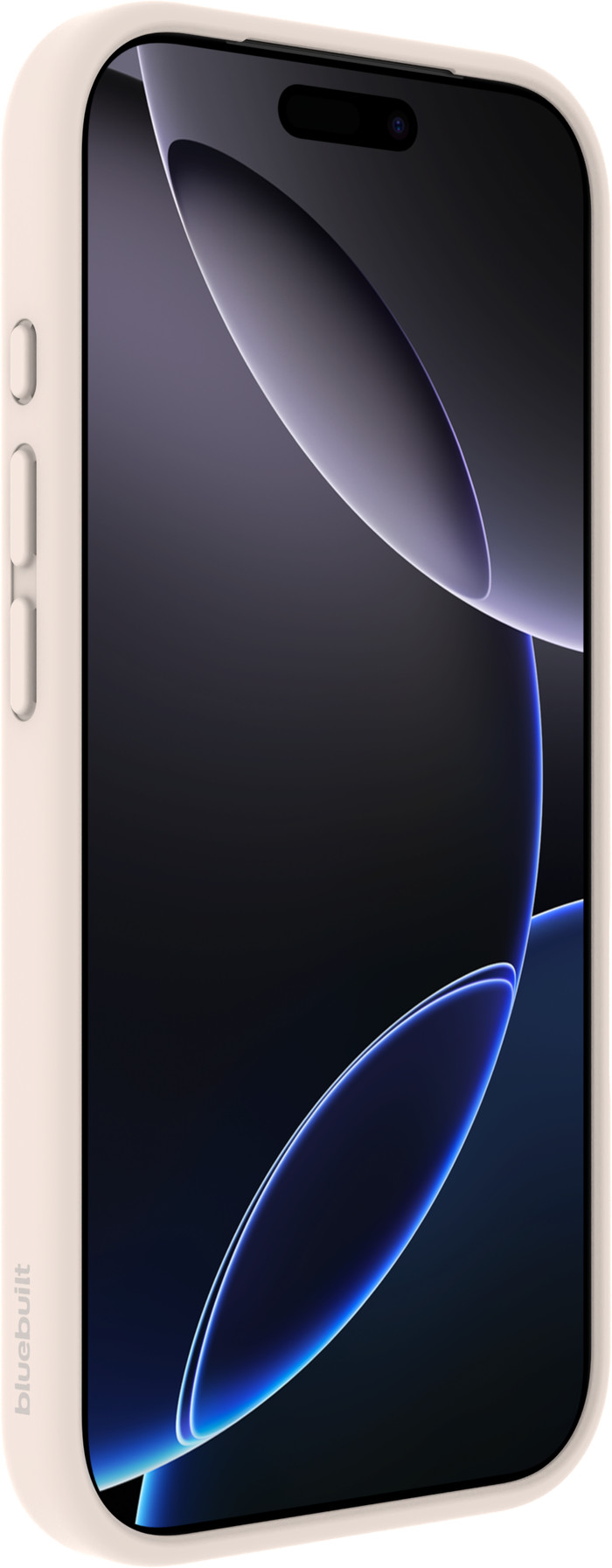 BlueBuilt Protective Back Cover Apple iPhone 17 Pro Beige côté droit