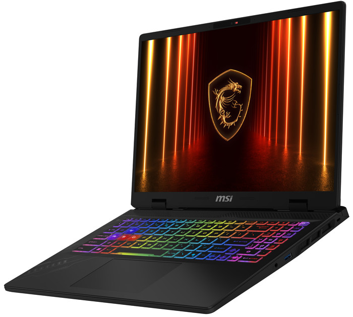 MSI Crosshair A16 HX D8WFKG-006BE Azerty bovenkant