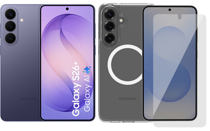 Samsung Galaxy S26 Plus 512GB Donkerblauw 5G + Accessoirepakket Main Image